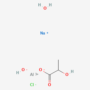 소듐알루미늄클로로하이드록시락테이트 PubChem 분자구조식