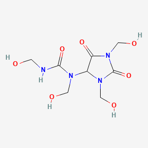 디아졸리디닐우레아 PubChem 분자구조식