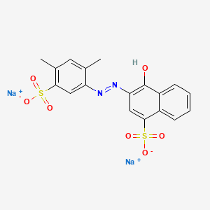 적색504호 PubChem 분자구조식