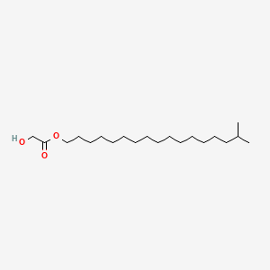 아이소스테아릴글라이콜레이트 PubChem 분자구조식
