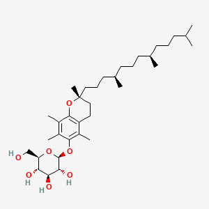 토코페릴글루코사이드 PubChem 분자구조식