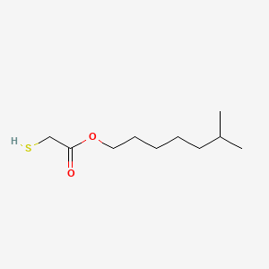 아이소옥틸티오글라이콜레이트 PubChem 분자구조식