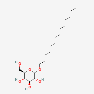 미리스틸글루코사이드 PubChem 분자구조식