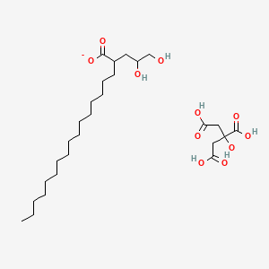 글리세릴스테아레이트시트레이트 PubChem 분자구조식