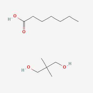 네오펜틸글라이콜다이헵타노에이트 PubChem 분자구조식