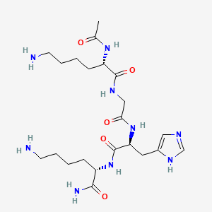 아세틸테트라펩타이드-3 PubChem 분자구조식