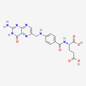 폴릭애씨드 PubChem 분자구조식