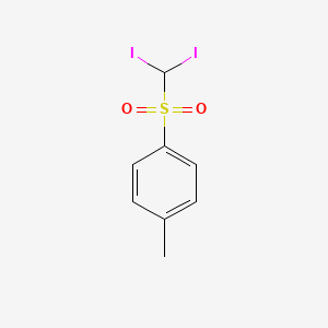 다이아이오도메틸톨릴설폰 PubChem 분자구조식