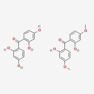 벤조페논-11 PubChem 분자구조식