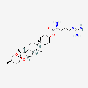 디오스제닌알지니네이트 PubChem 분자구조식