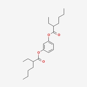 레조시놀비스-에틸헥사노에이트 PubChem 분자구조식