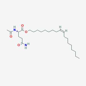 올레일아세틸글루타미네이트 PubChem 분자구조식