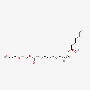 피이지-2리시놀리에이트 PubChem 분자구조식
