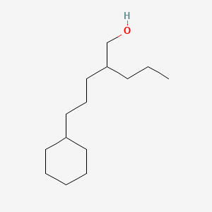 2-프로필-5-사이클로헥실펜탄올 PubChem 분자구조식