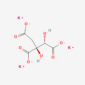 포타슘하이드록시시트레이트 PubChem 분자구조식
