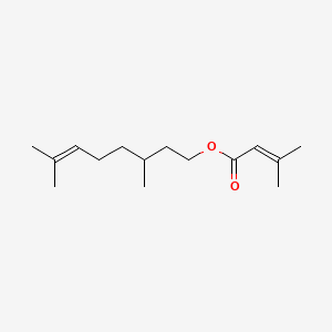 시트로넬릴메틸크로토네이트 PubChem 분자구조식