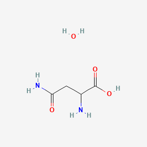 아스파라진 PubChem 분자구조식