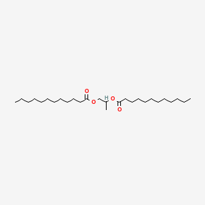 프로필렌글라이콜다이라우레이트 PubChem 분자구조식