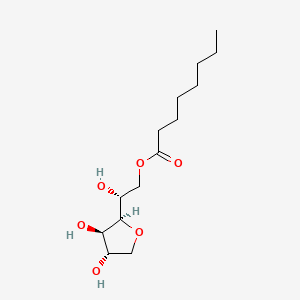 솔비탄카프릴레이트 PubChem 분자구조식