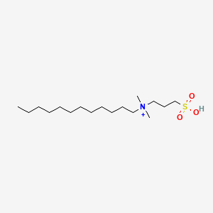 라우릴설테인 PubChem 분자구조식