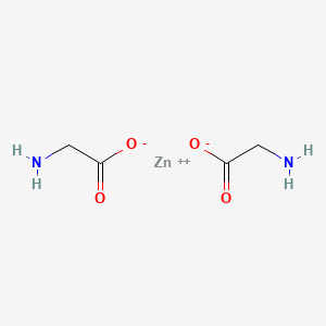 징크글라이시네이트 PubChem 분자구조식