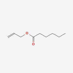 알릴카프로에이트 PubChem 분자구조식