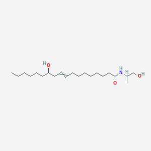 리시놀레아마이드미파 PubChem 분자구조식