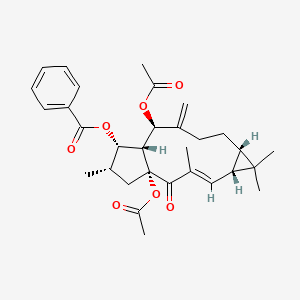 다이아세틸벤조일라티롤 PubChem 분자구조식
