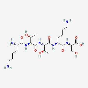 펜타펩타이드-4 PubChem 분자구조식