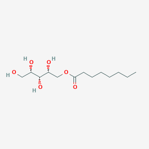 자일리틸세스퀴카프릴레이트 PubChem 분자구조식