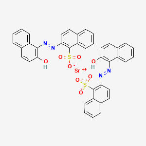 적색208호 PubChem 분자구조식