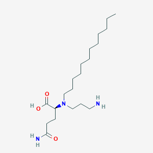 아미노프로필라우릴글루타민 PubChem 분자구조식