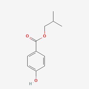 아이소부틸파라벤 PubChem 분자구조식