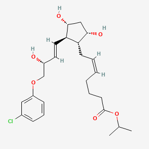 아이소프로필클로프로스테네이트 PubChem 분자구조식