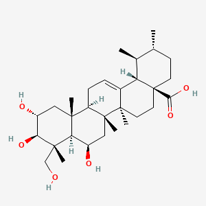 마데카식애씨드 PubChem 분자구조식