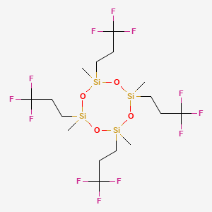 트라이플루오로프로필사이클로테트라실록세인 PubChem 분자구조식