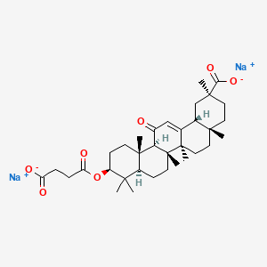 다이소듐석시노일글리시레티네이트 PubChem 분자구조식