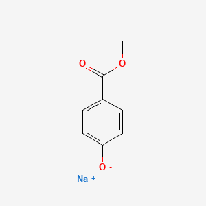 소듐메틸파라벤 PubChem 분자구조식