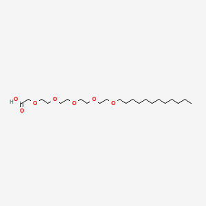 라우레스-5카복실릭애씨드 PubChem 분자구조식