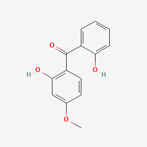 벤조페논-8 PubChem 분자구조식