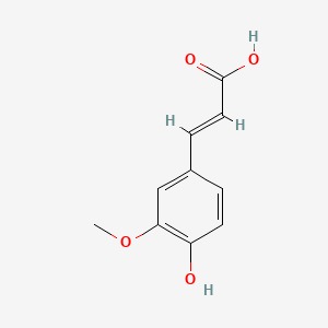 페룰릭애씨드 PubChem 분자구조식