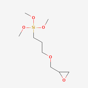 글라이시독시프로필트라이메톡시실란 PubChem 분자구조식