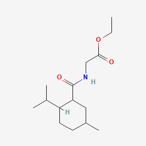 멘테인카복사미도에틸아세테이트 PubChem 분자구조식