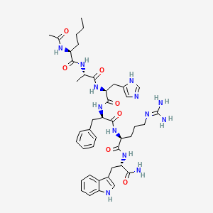 아세틸헥사펩타이드-1 PubChem 분자구조식