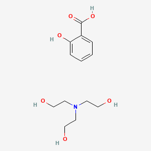 티이에이-살리실레이트 PubChem 분자구조식