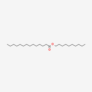 데실미리스테이트 PubChem 분자구조식