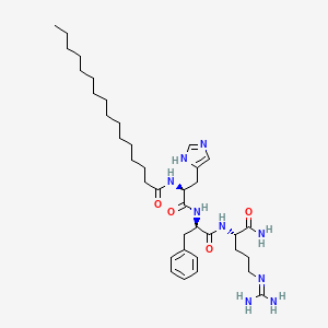 팔미토일트라이펩타이드-8 PubChem 분자구조식