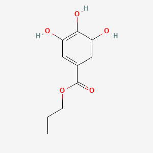프로필갈레이트 PubChem 분자구조식