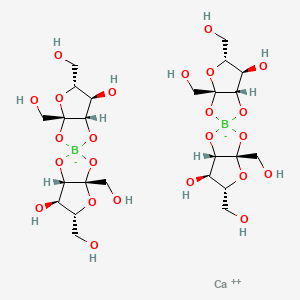 칼슘프룩토보레이트 PubChem 분자구조식