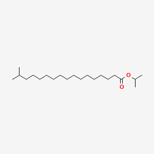 아이소프로필아이소스테아레이트 PubChem 분자구조식